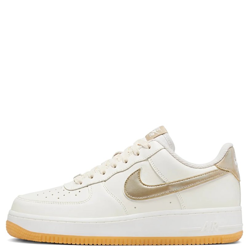 Nike Air Force 1 '07 "Off White Yellow Metallic"
