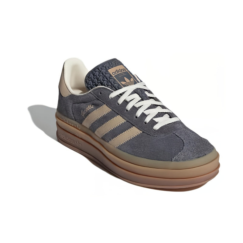 Adidas Gazelle Bold "Grey Six Magic Beige Gum"