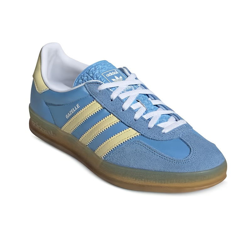 Adidas Gazelle Indoor "Blue Burst Yellow"