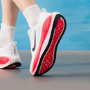 Nike Air Zoom Vomero Plus "White Bright Crimson Metallic Silver Black"