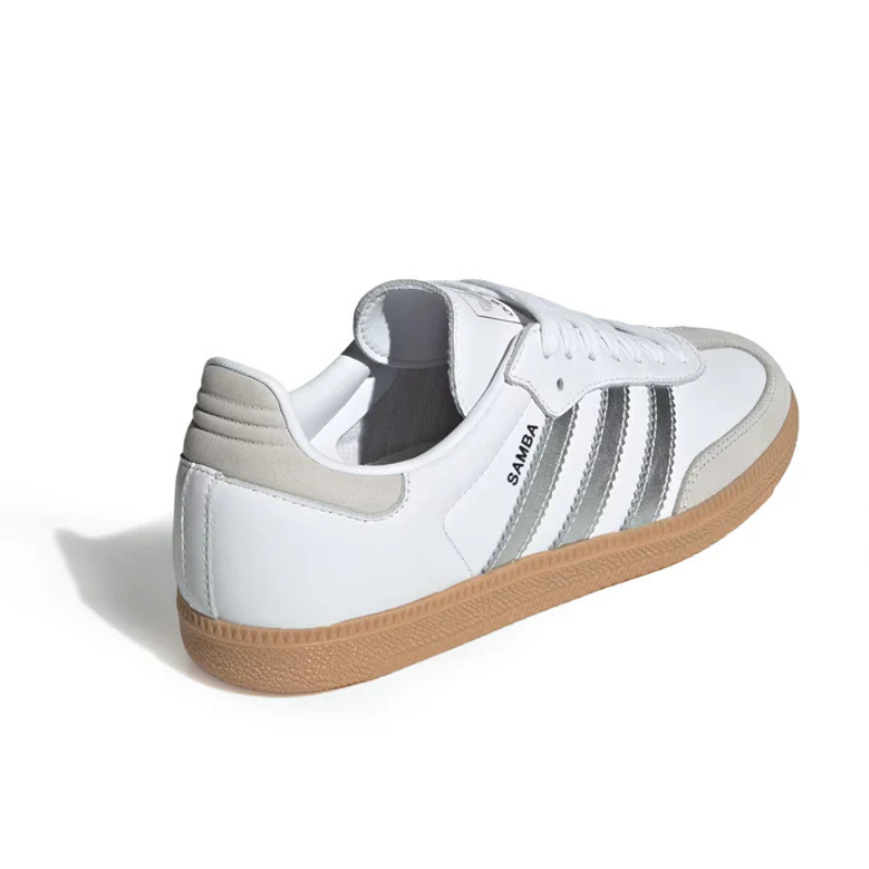 Adidas Samba OG " Cloud WhiteSilver Metalic Grey One"