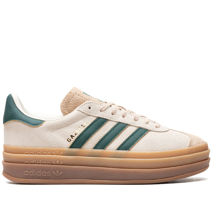 Adidas Gazelle Bold "Cream Collegiate Green"