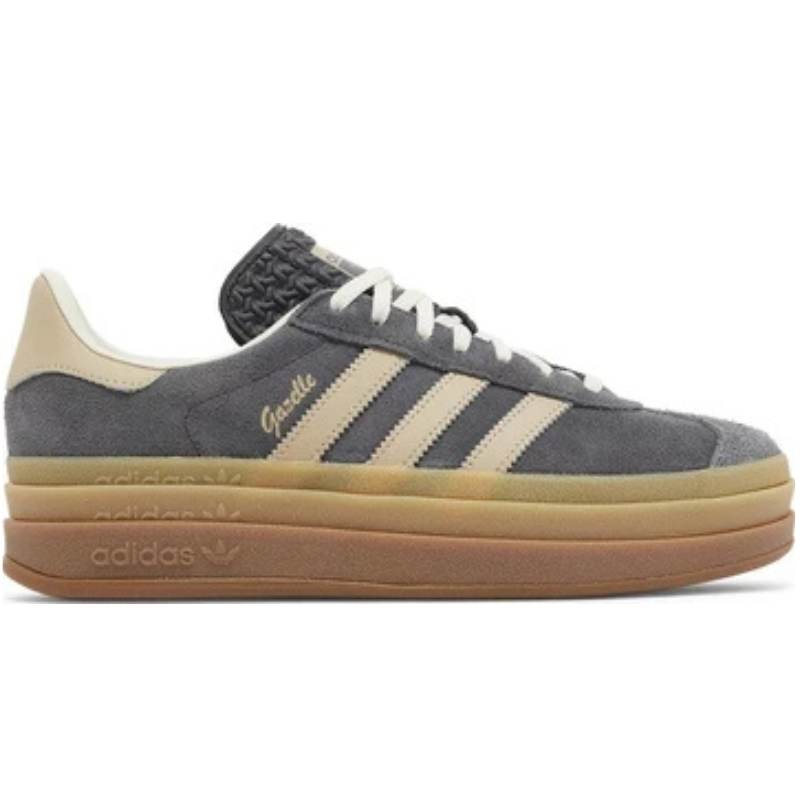 Adidas Gazelle Bold "Grey Six Magic Beige Gum"