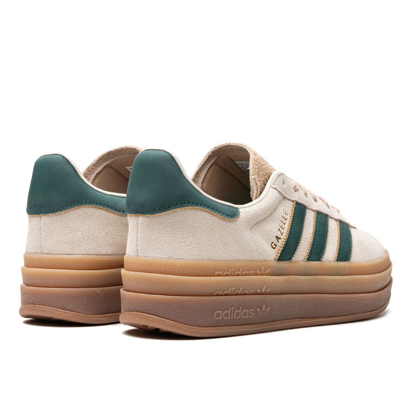 Adidas Gazelle Bold "Cream Collegiate Green"