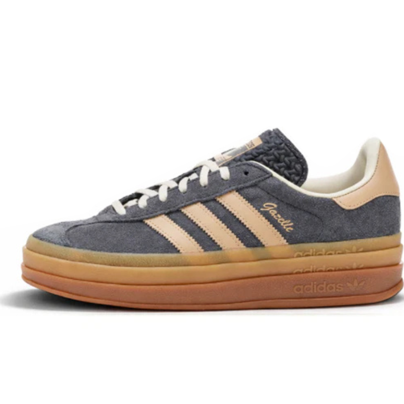Adidas Gazelle Bold "Grey Six Magic Beige Gum"