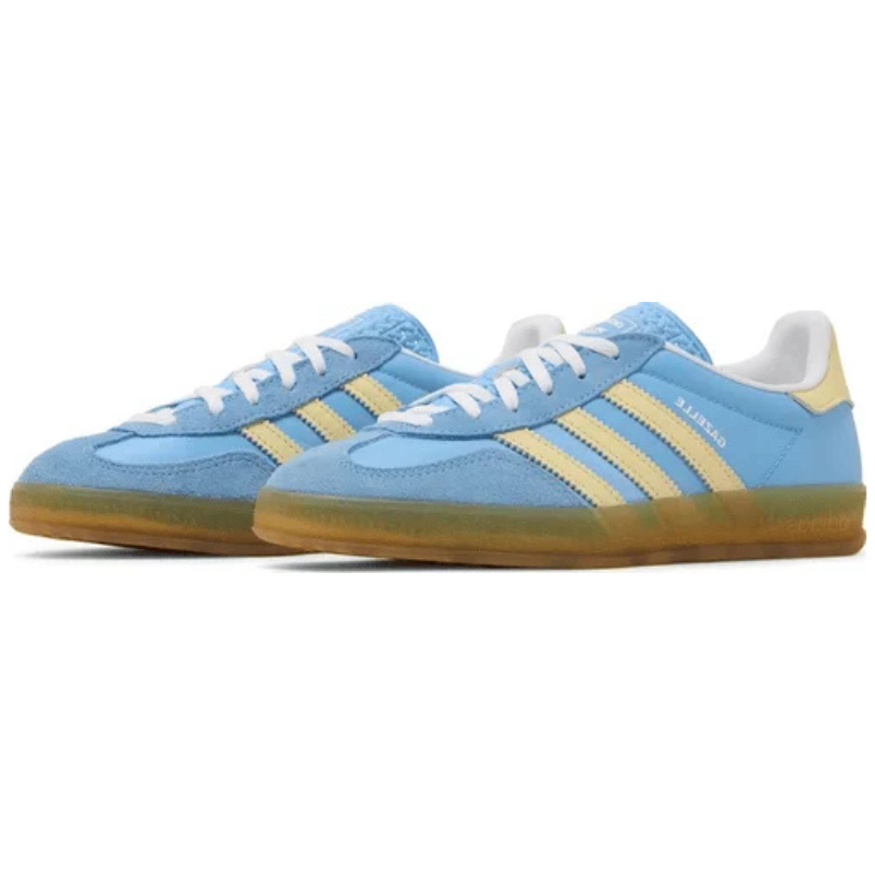 Adidas Gazelle Indoor "Blue Burst Yellow"
