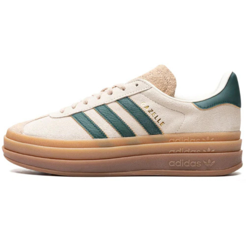 Adidas Gazelle Bold "Cream Collegiate Green"