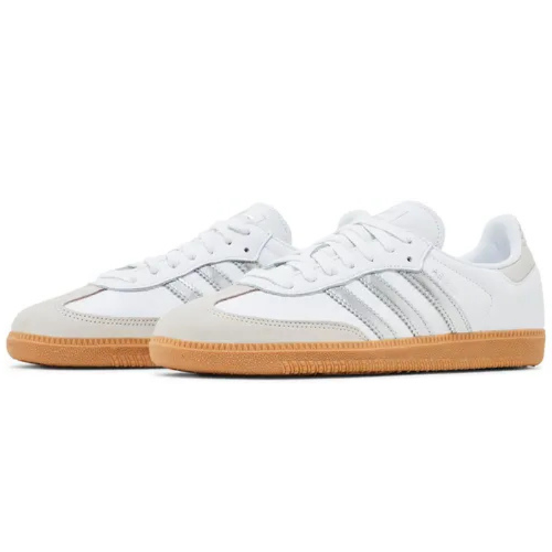 Adidas Samba OG " Cloud WhiteSilver Metalic Grey One"