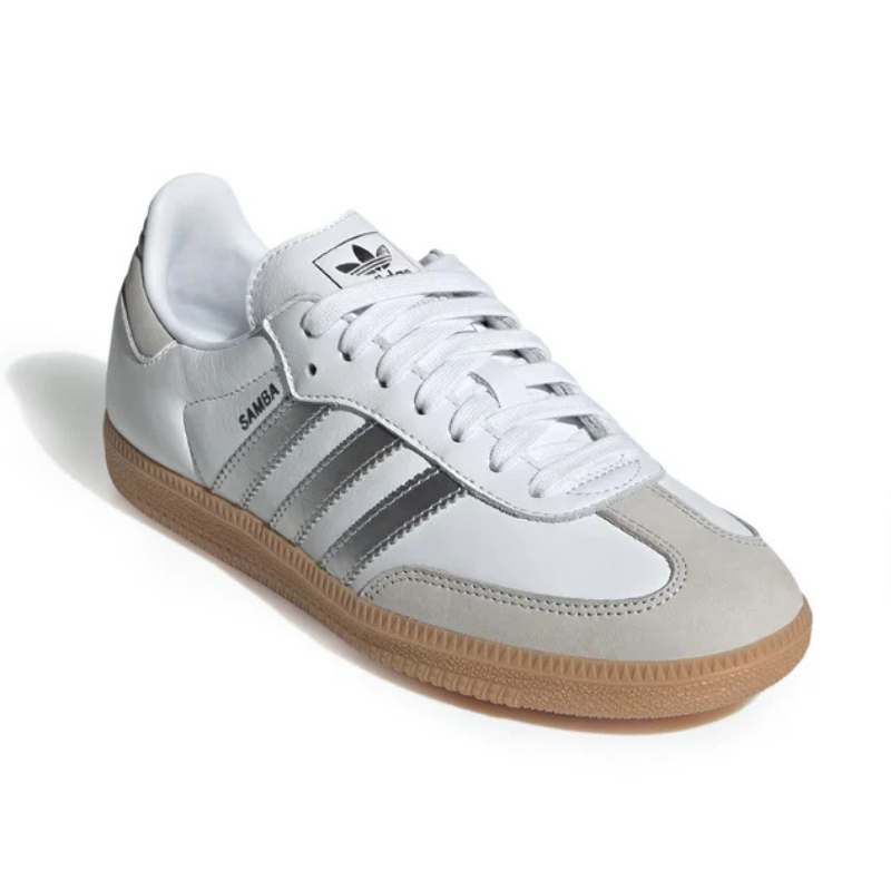 Adidas Samba OG " Cloud WhiteSilver Metalic Grey One"