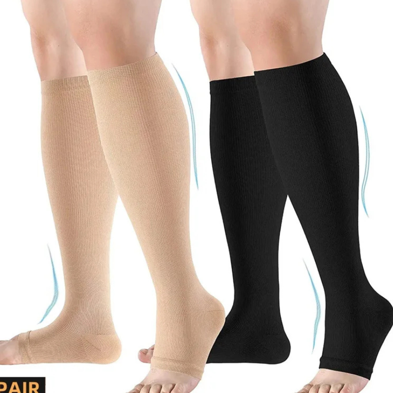 Tênis Alívio Imediato + Meias de Compressão 3/4 20-30 mmhg