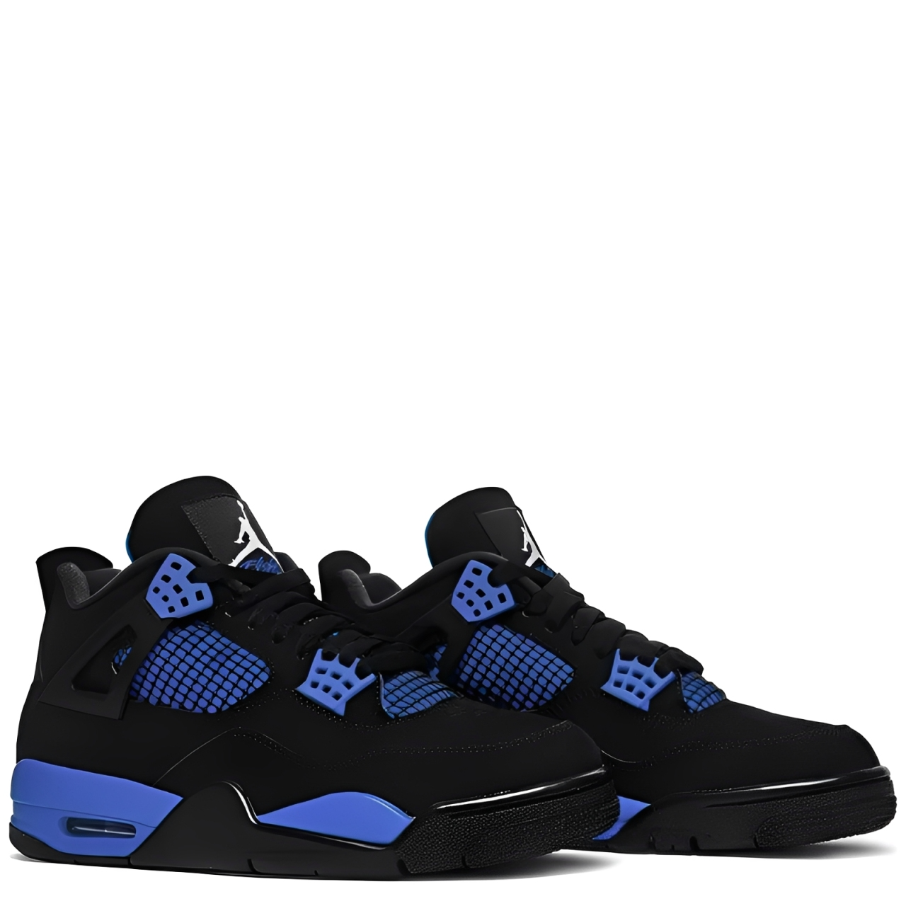 Nike Air Jordan 4 Retro "Black Blue Thunder"
