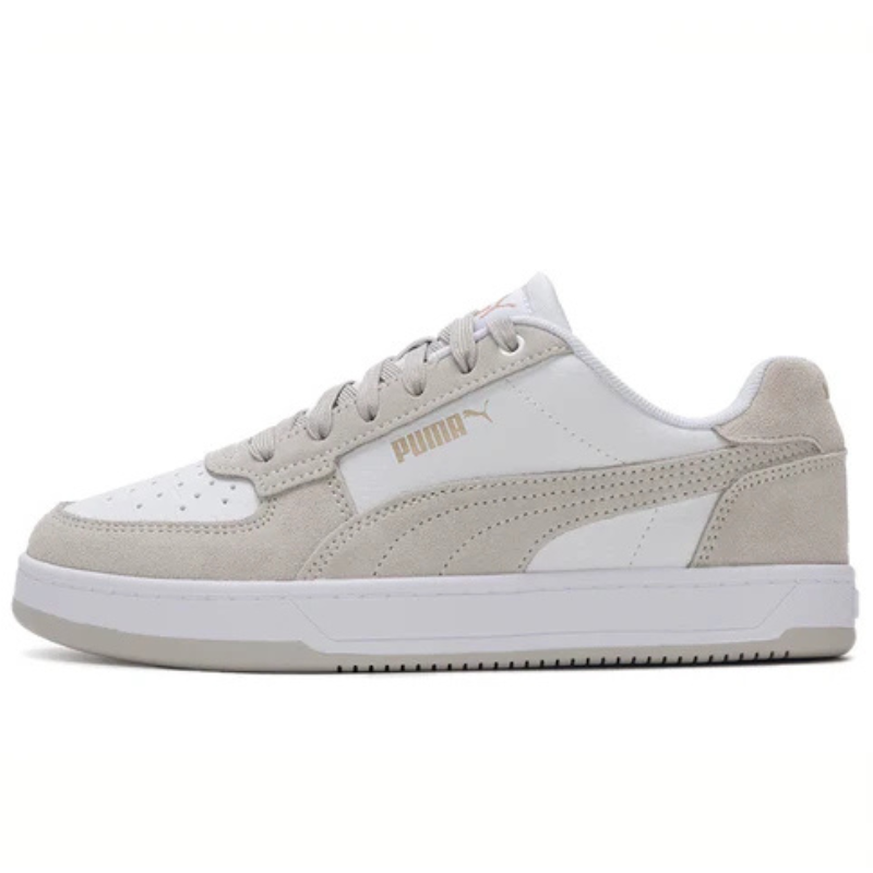 Puma Caven 2.0 Lux Mono "White Cool Light Grey Gold"