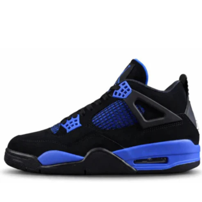 Nike Air Jordan 4 Retro "Black Blue Thunder"