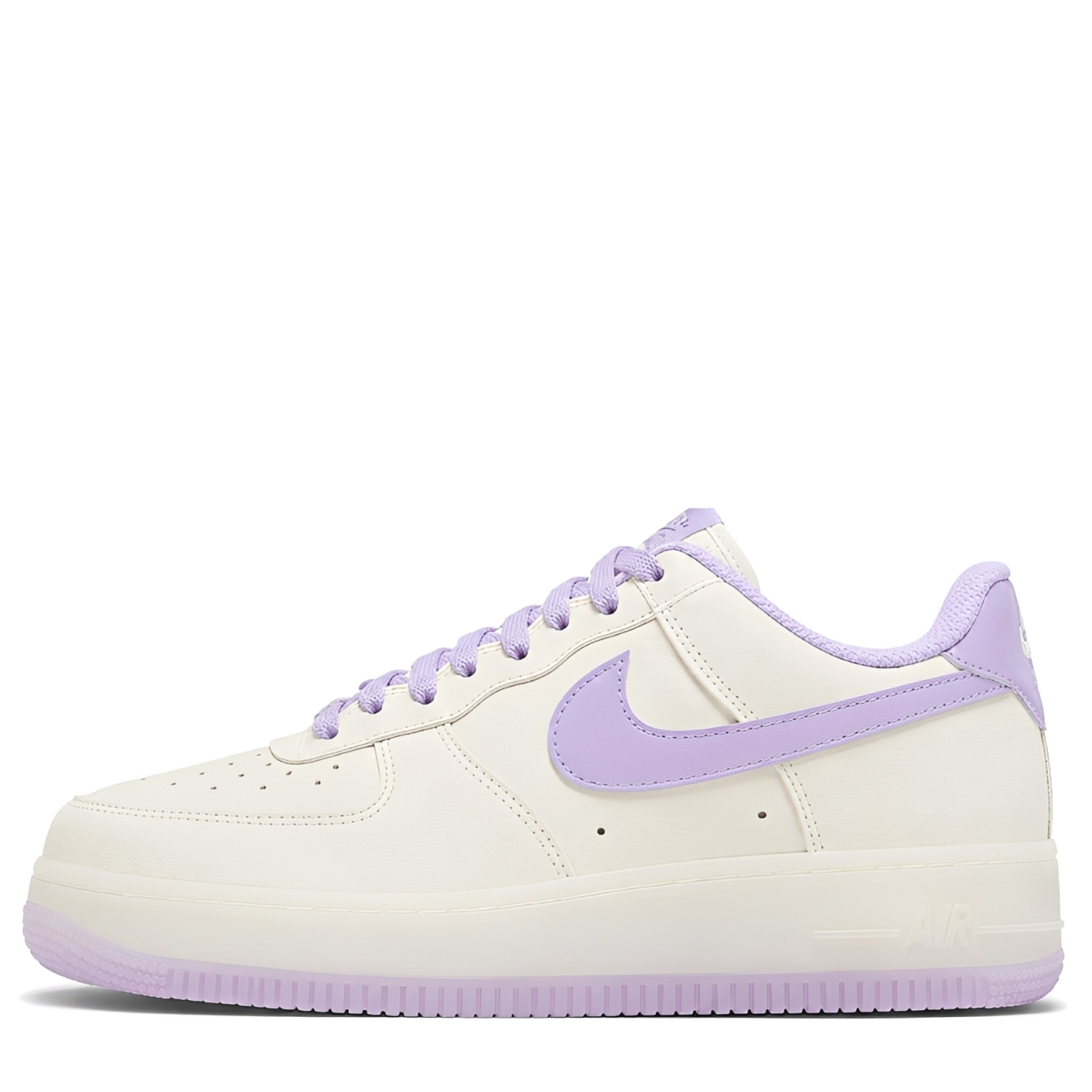 Nike Air Force 1 '07 "Off White Lillac Metallic"