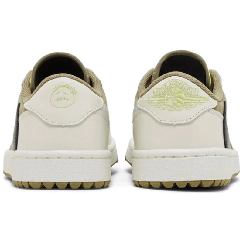Nike Air Jordan 1 Low x Travis Scott Golf "Natural Oive"