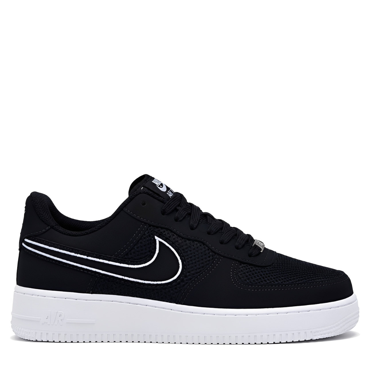 Nike AirForce 1 GS "Black White"