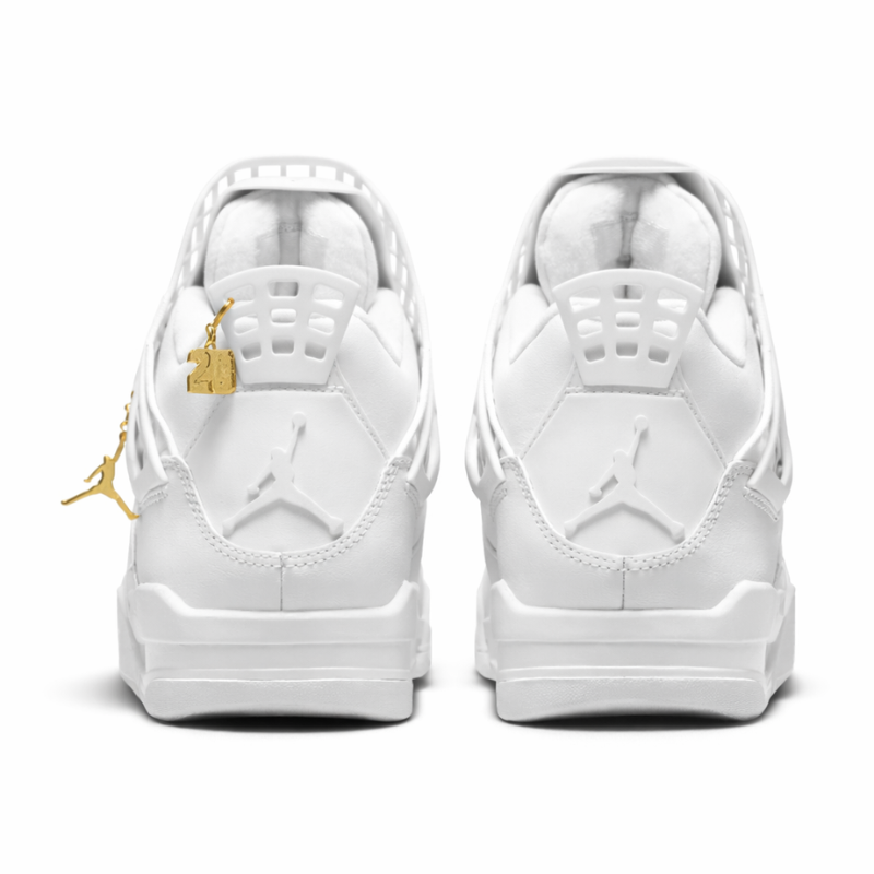 Nike Air Jordan 4 Net " Triple White"