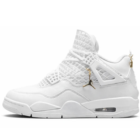 Nike Air Jordan 4 Net " Triple White"