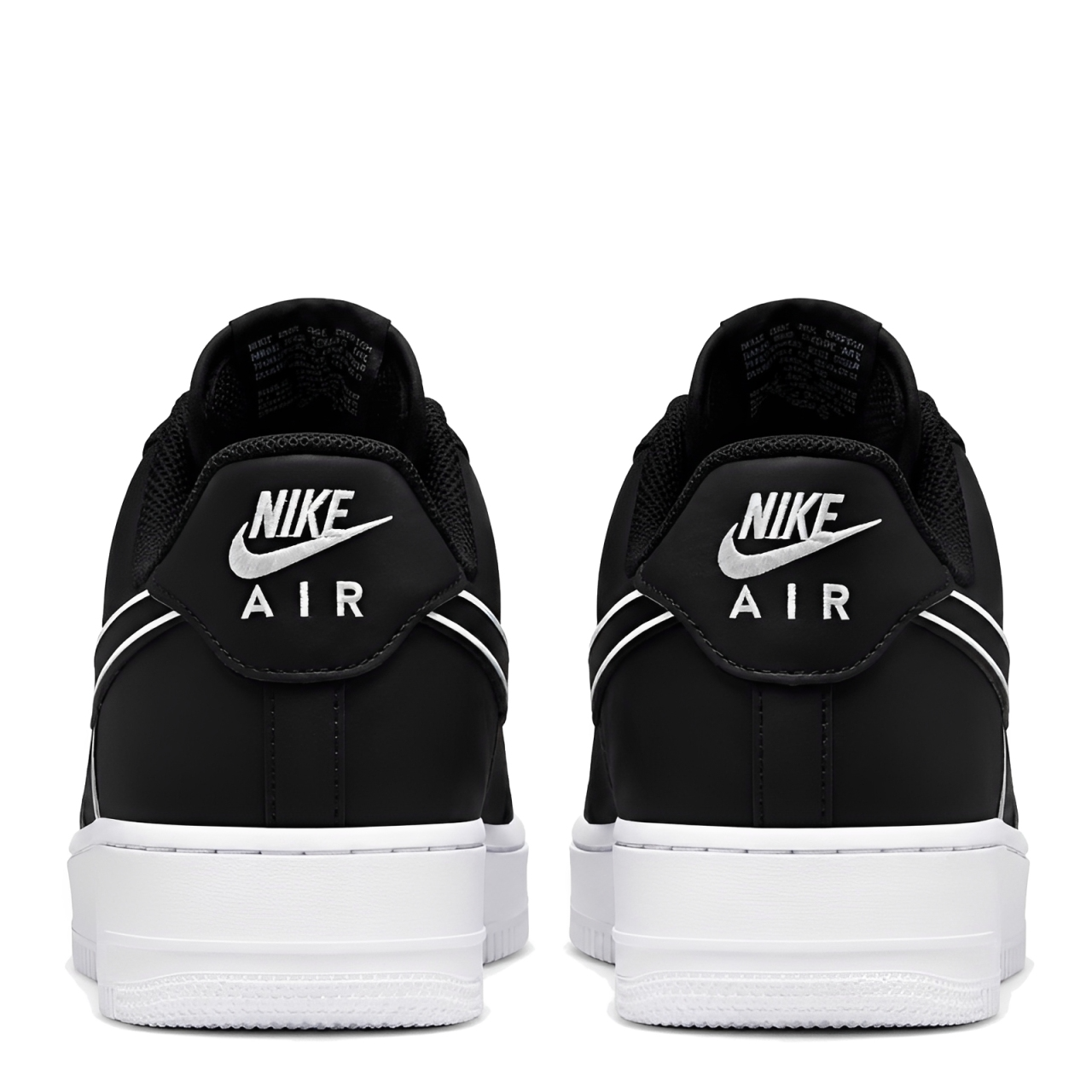 Nike AirForce 1 GS "Black White"