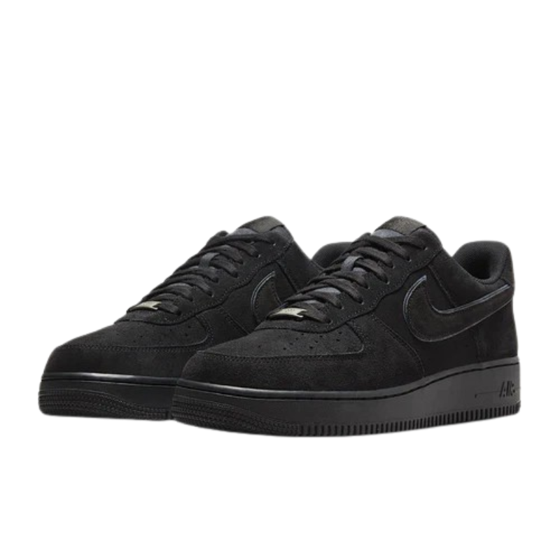 Nike Air Force 1 Low Suede/ Leather / Black