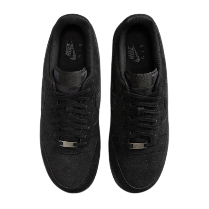 Nike Air Force 1 Low Suede/ Leather / Black