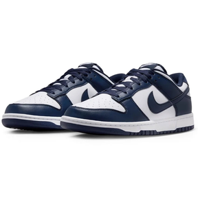 Nike Dunk Low  “Midnight Navy and White"