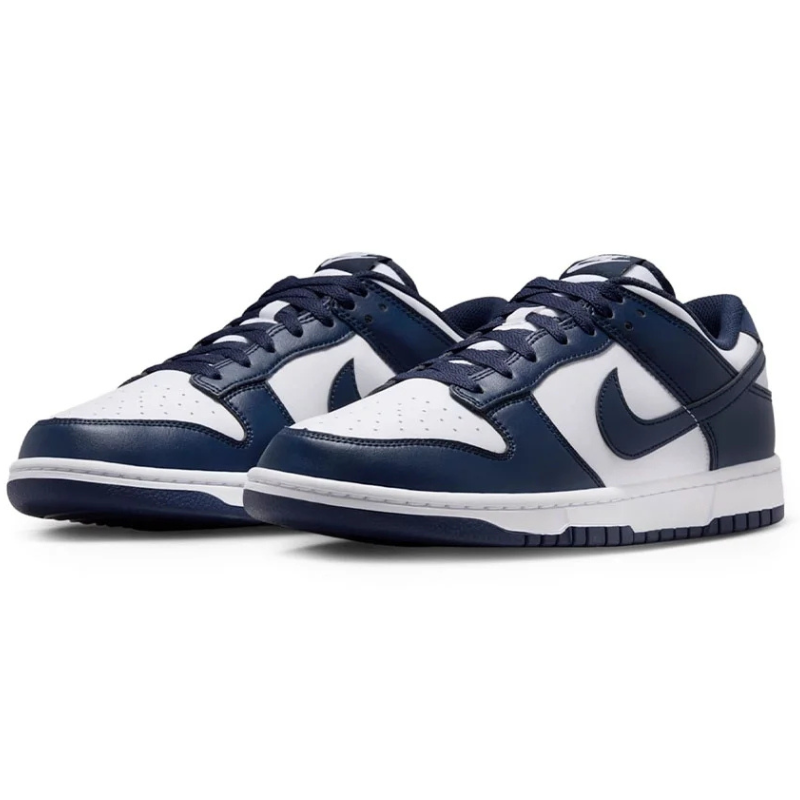 Nike Dunk Low  “Midnight Navy and White"