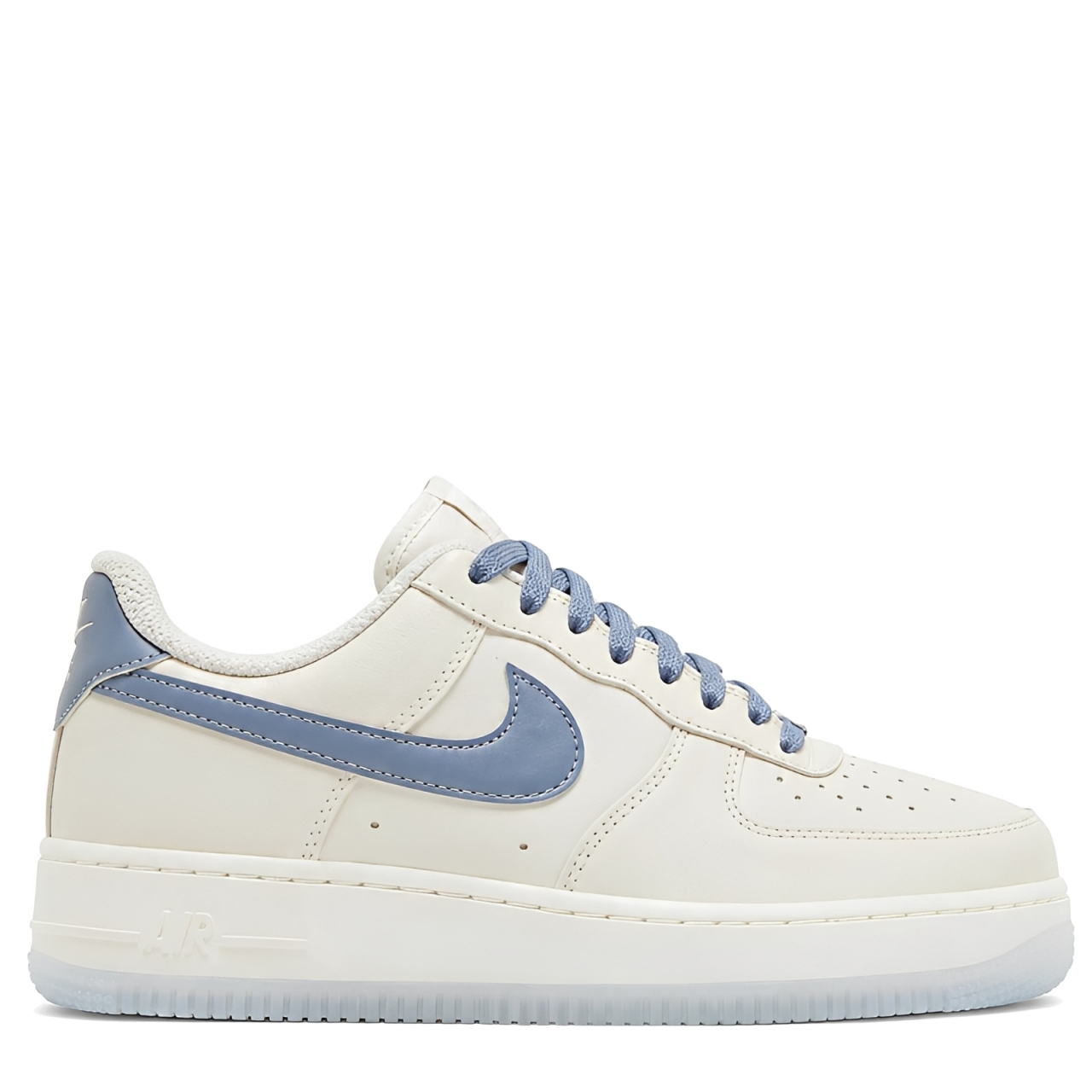 Nike Air Force 1 '07 "Off White Blue Metallic"