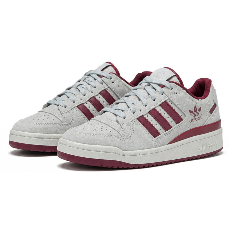 Adidas Fórum Low "Grey Bordô"