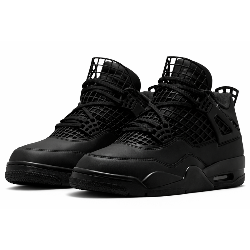 Nike Air Jordan 4 Retro Net "Black"