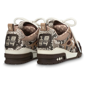 Louis Vuitton LV Skate Sneaker "Brown Snakeskin"