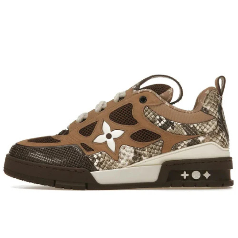 Louis Vuitton LV Skate Sneaker "Brown Snakeskin"