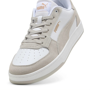 Puma Caven 2.0 Lux Mono "White Cool Light Grey Gold"