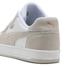 Puma Caven 2.0 Lux Mono "White Cool Light Grey Gold"