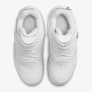 Nike Air Jordan 4 Net " Triple White"