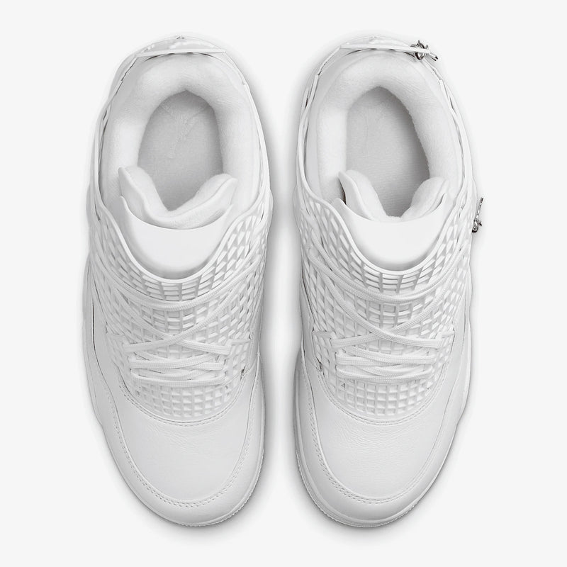 Nike Air Jordan 4 Net " Triple White"