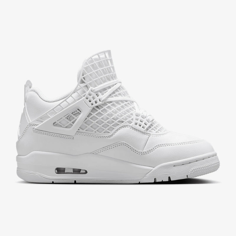 Nike Air Jordan 4 Net " Triple White"
