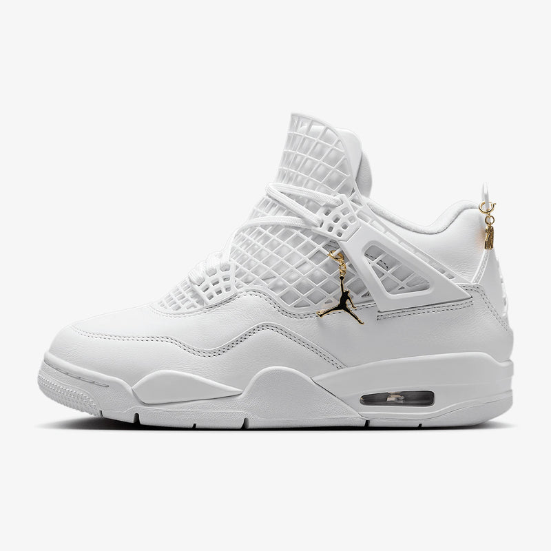 Nike Air Jordan 4 Net " Triple White"