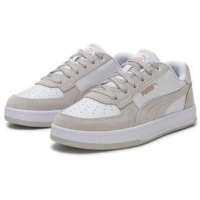 Puma Caven 2.0 Lux Mono "White Cool Light Grey Gold"