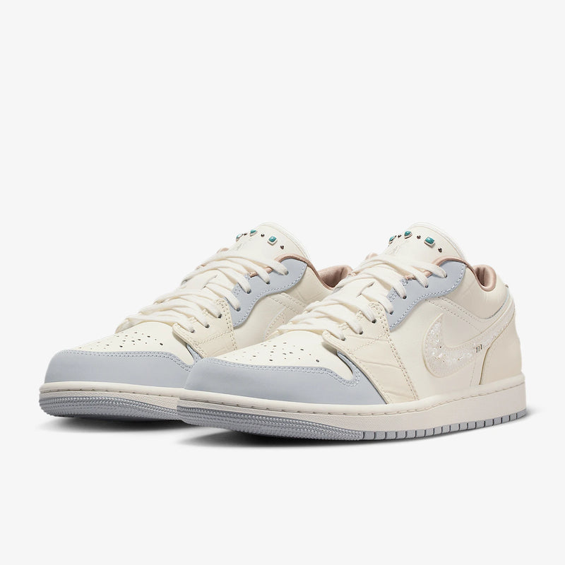 Nike Air Jordan 1 Low "Sail Soft Pearl Sequins"