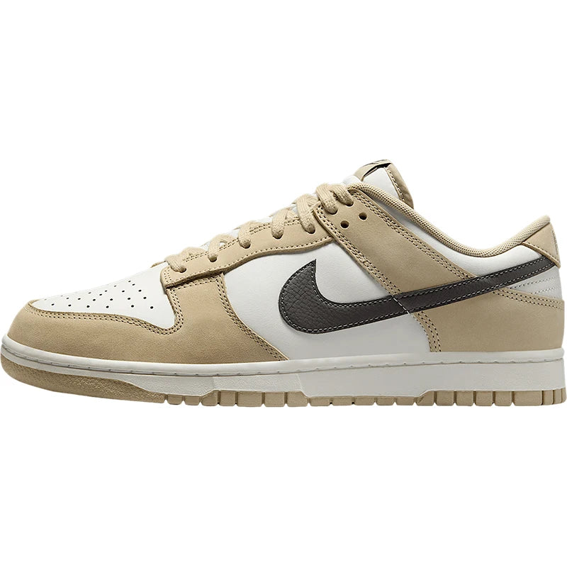 Nike Dunk Low " Desert Khaki| Medium Ash Summit White"