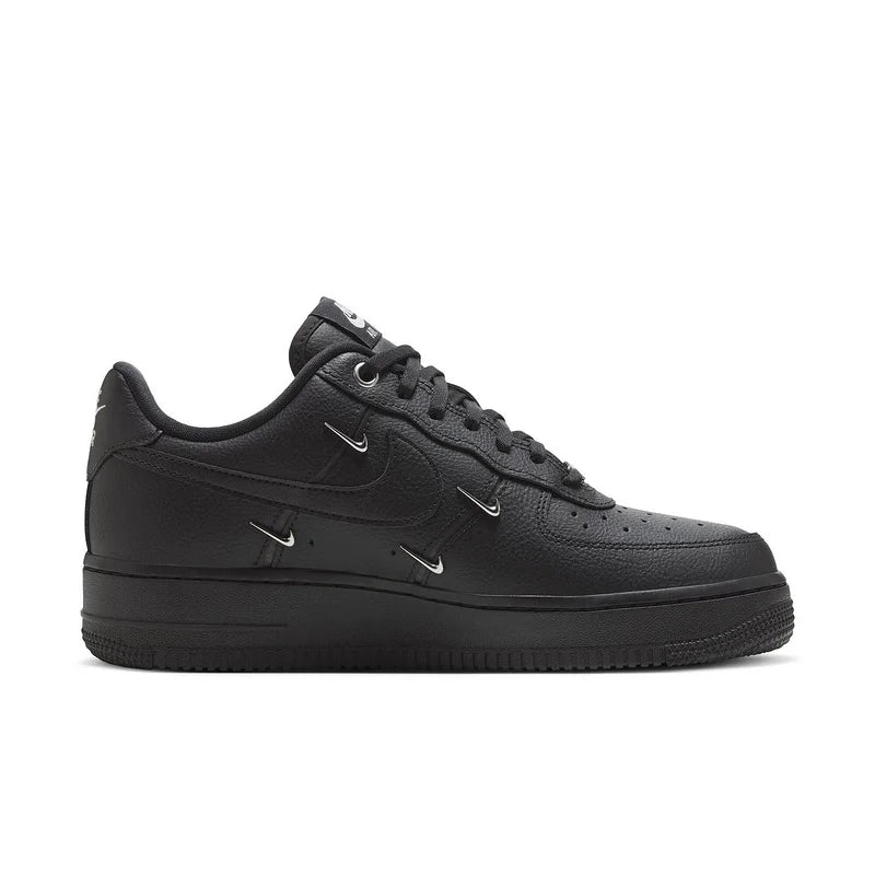 Nike Air Force 1 Low "Black Silver Mini  Smoosh"