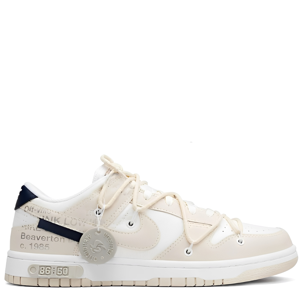 Off White X Dunk Low "Lot 36 Of 50 Orange Pearl"