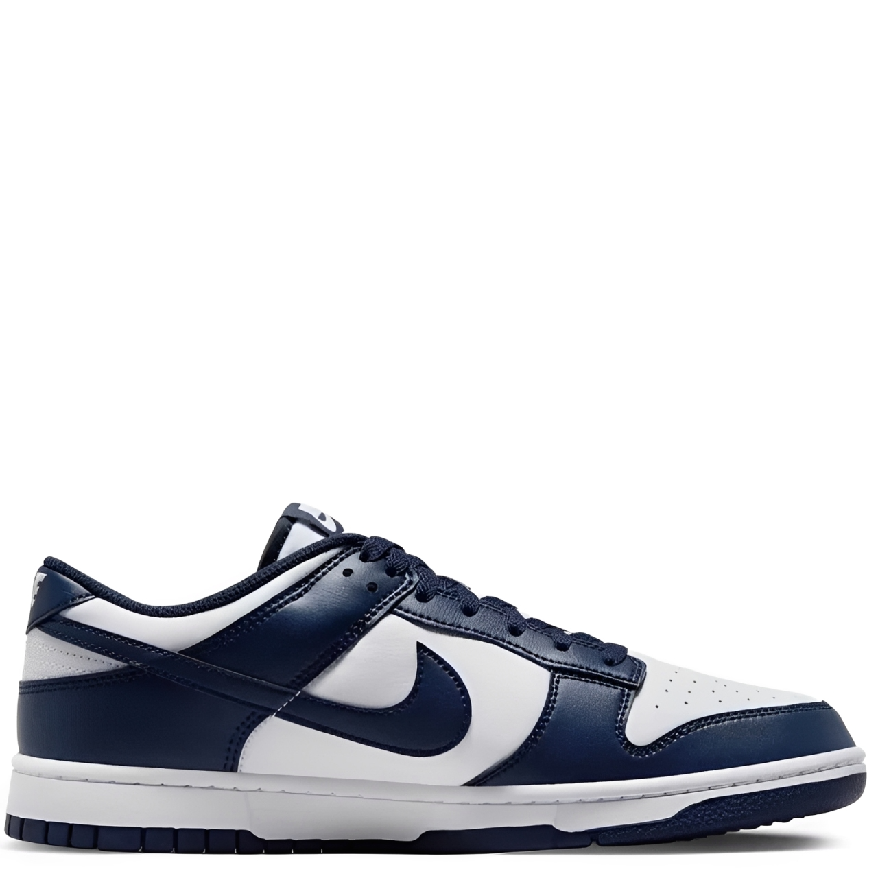 Nike Dunk Low  “Midnight Navy and White"