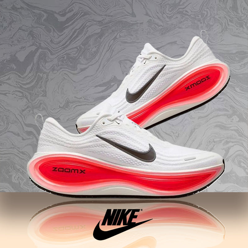 Nike Air Zoom Vomero Plus "White Bright Crimson Metallic Silver Black"
