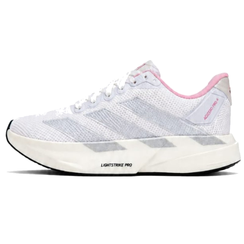 Adidas Adizero Adios Pro 4 "White Silver Pink"